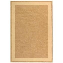 Hand hooked Gabeh Natural Polypropylene Rug (4 X 6)