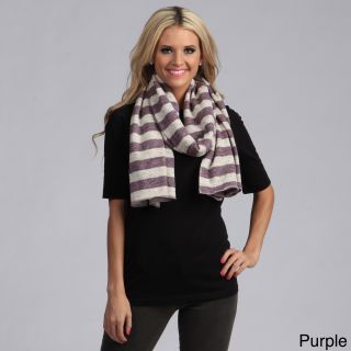 Cashmere Showroom Rugby Stripe Cotton Scarf