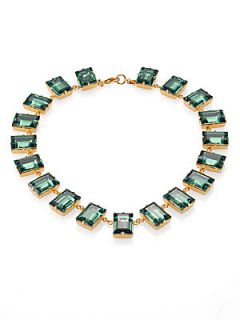 CA&LOU Fiona Necklace   Green Gold