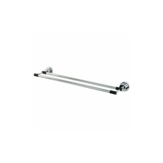 Elements of Design EBA8213CDKL Frankfurt 24 Dual Towel Bar With 1 1/2 Rubber S