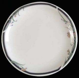 Royal Doulton Juno Bread & Butter Plate, Fine China Dinnerware   Octagonal,Flora