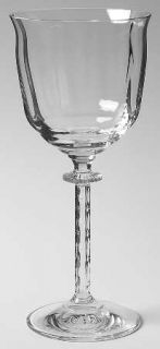 Southern Living Gallery Collection Water Goblet   Optic, Textured Stem, Plain Ba