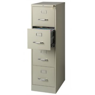 CommClad 22 Deep 4 Drawer Letter Size Commercial Vertical File 17891/17892 C