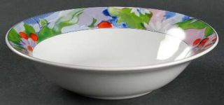 Vitromaster Inspiration Soup/Cereal Bowl, Fine China Dinnerware   Flower & Fruit