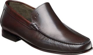 Mens Florsheim Patras Venetian   Brown Smooth Leather Suede Shoes