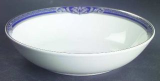 Royal Doulton Byron 7 All Purpose (Cereal) Bowl, Fine China Dinnerware   Blue B
