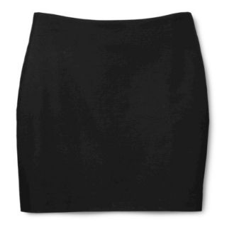 Merona Womens Woven Mini Skirt   Black   4