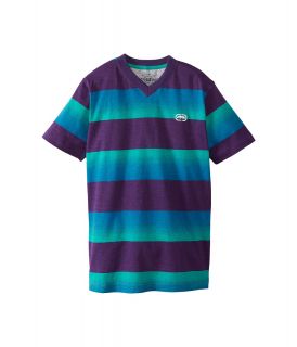 Ecko Unltd Kids Stripe V Neck Tee Boys Clothing (Purple)