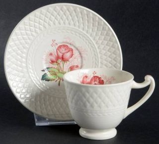 Spode Lady Anne Footed Demitasse Cup & Saucer Set, Fine China Dinnerware   Mansa