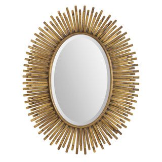 Renwil Sparta Antique Gold Leaf Mirror
