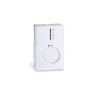 Cadet T4398A Thermostat, Performance Thermostat with Vapor Filled Diaphragm White