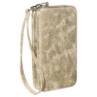 Merona Cell Phone Wallet with Removable Wristlet Strap   Gold