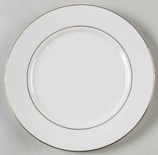 China(Made In China) Classic Gold Salad Plate, Fine China Dinnerware   Gold Rim