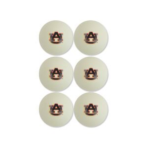 Auburn Tigers 6 Pack Ping Pong Balls