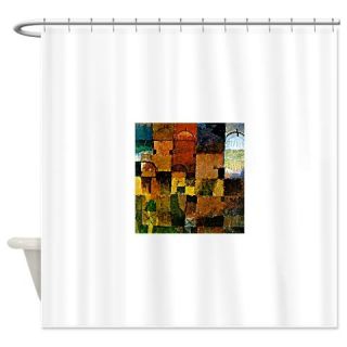  Klee   Red and White Domes, Paul Kl Shower Curtain  Use code FREECART at Checkout