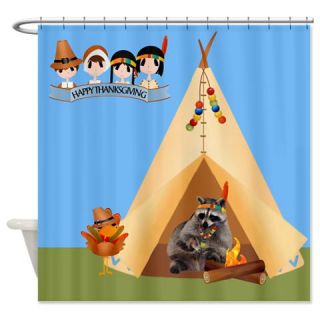  Thanksgiving Shower Curtain  Use code FREECART at Checkout