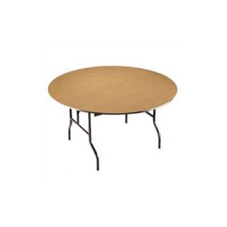 Midwest Folding Round Plywood Core Banquet Table RxxEF