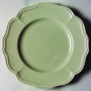 Red Vanilla Country Estate Sage Green Dinner Plate, Fine China Dinnerware   All