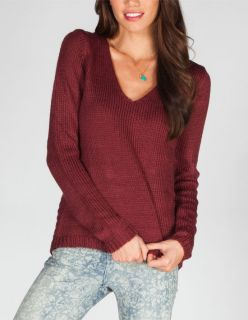 Snowfall Womens Sweater Cabernet In Sizes Medium, Large, X Small, Small