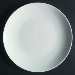 Sakura Bolero Dinner Plate, Fine China Dinnerware   All White,Smooth Coupe,No Tr