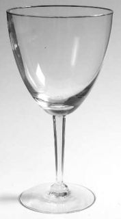 Fostoria Beloved (Stem 6089, Plat) Water Goblet   Stem #6089,         Platinum T