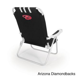 Picnic Time Mlb League Monaco Beach Chair (MLB team colorsWeight 8 lbsDimensions unfolded 25 inch long x 23 inches wide x 34 inches high Dimensions folded 25 inches long x 29 inches wide x 4 inches high  )
