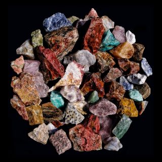 Rocks for Tumbling Multicolor   403 TR 10