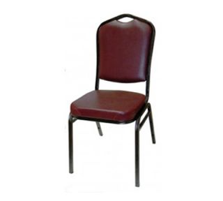 AAF Shield Back Banquet Stacking Chair w/ Handhold Padded Waterfall Seat