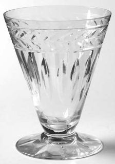 Glastonbury   Lotus Hardy Juice Glass   Stem #54, Cut #91