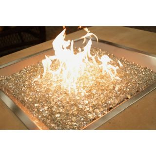 Outdoor GreatRoom Gas Crystal Fire Stainless Steel Burner Kit Multicolor  