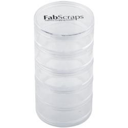 Clear Stack Jars (set Of 5)