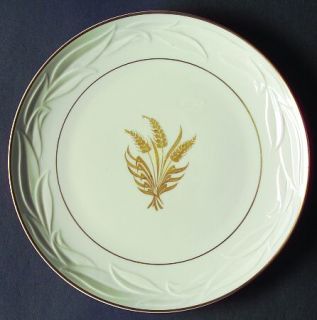 Vogue Golden Harvest Salad Plate, Fine China Dinnerware   Raised Wheat On Rim, W