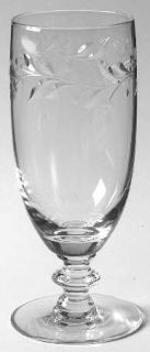 Seneca Holiday Juice Glass   Stem #708, Cut #1201