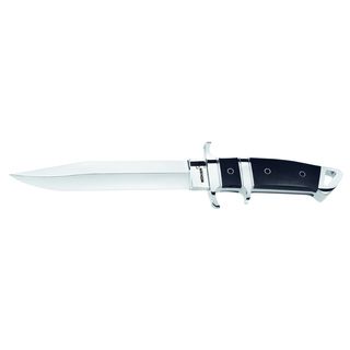 Boker Plus Kressler Subhilt Fighter Knife (BlackBlade materials 440C stainless steelHandle materials MicartaBlade length 7.5 inches Handle length 5.37 inchesWeight 2.25 poundsDimensions 15 inchesBefore purchasing this product, please familiarize you
