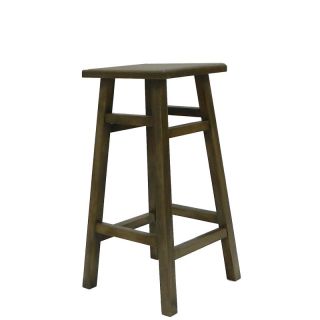 Carolina Chair and Table Co Tavern 24 in. Counter Stool   Weathered Oak