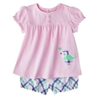 Just One YouMade by Carters Toddler Girls 2 Piece Set   Light Pink/Purple 3T