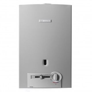 Bosch Therm 520 PN NG Tankless Water Heater, Natural Gas 117,000 BTU Max Piezo Ignition NonCondensing Whole House Indoor, 5.2 GPM