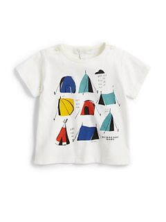 Burberry Infants Tent Tee   White