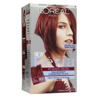 LOreal Feria Multi Faceted Shimmering Permanent Color   Rich Auburn True Red