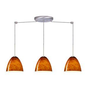 Besa Lighting BEL 3JB 447018 SN Vila Pendant