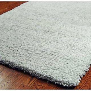 Plush Super Dense Hand woven Light Blue Premium Shag Rug (5 X 8) (BluePattern ShagMeasures 1.5 inches thickTip We recommend the use of a non skid pad to keep the rug in place on smooth surfaces.All rug sizes are approximate. Due to the difference of mon