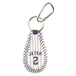New York Yankees Derek Jeter Game Wear Keychain