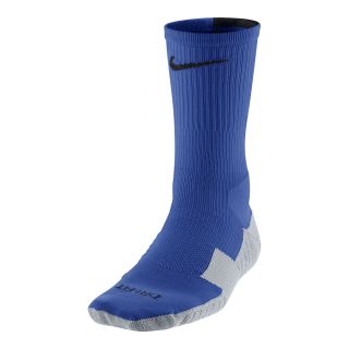 Nike Soccer Crew Socks, Blue/Black, Mens