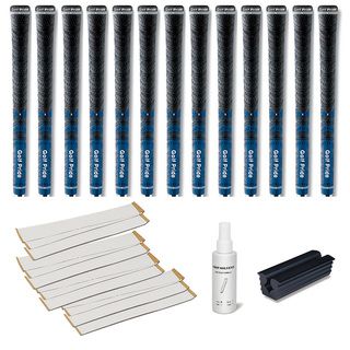 Golf Pride New Decade Mcc Blue   13pc Grip Kit (with Tape, Solvent, Vise Clamp)