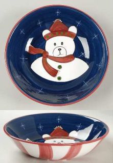 The Cellar Christmas Twilight Collection Coupe Soup Bowl, Fine China Dinnerware