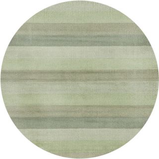 Green Stripes Wool Rug (6 Round) (GreenPattern StripeMeasures 0.5 inch thickTip We recommend the use of a non skid pad to keep the rug in place on smooth surfaces.All rug sizes are approximate. Due to the difference of monitor colors, some rug colors ma