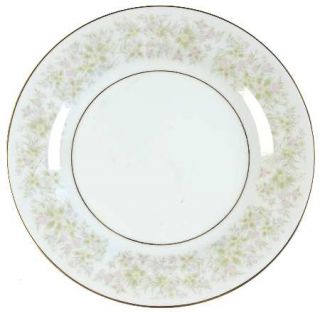 Nitto Botanica Salad Plate, Fine China Dinnerware   Pink, Blue & Yellow Flowers,