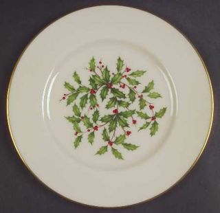 Lenox China Holiday (Presidential)  Salad Plate, Fine China Dinnerware   Preside