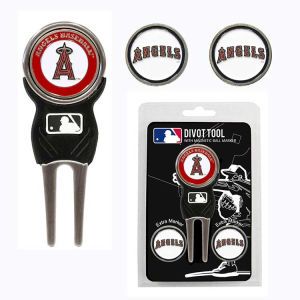 Los Angeles Angels of Anaheim Team Golf Divot Tool and Markers