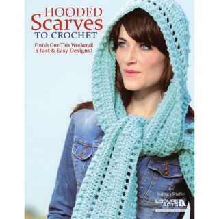 Leisure Arts hooded Scarves To Crochet